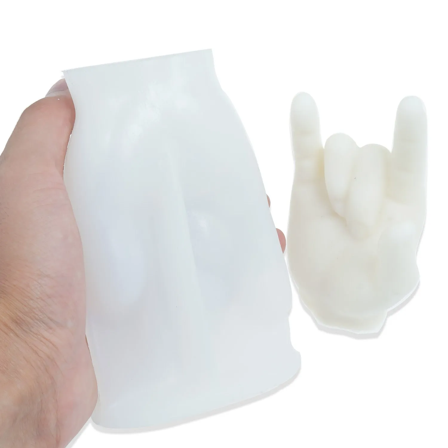 1 PCS 3D Finger Molds, Finger Gesture Candle Mold, Love Gesture Finger Mold, Resin Molds, Candle Molds 10383450