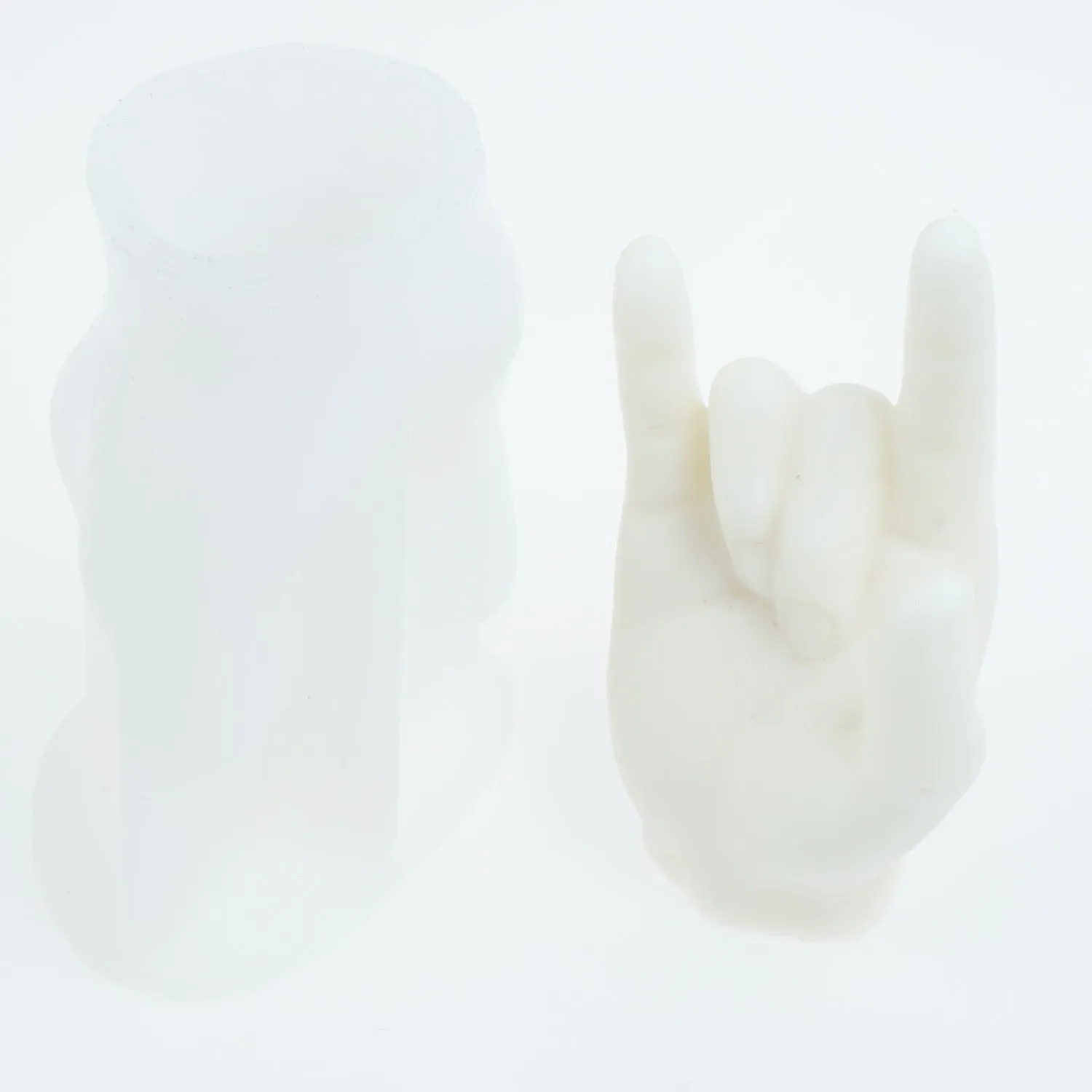 1 PCS 3D Finger Molds, Finger Gesture Candle Mold, Love Gesture Finger Mold, Resin Molds, Candle Molds 10383450