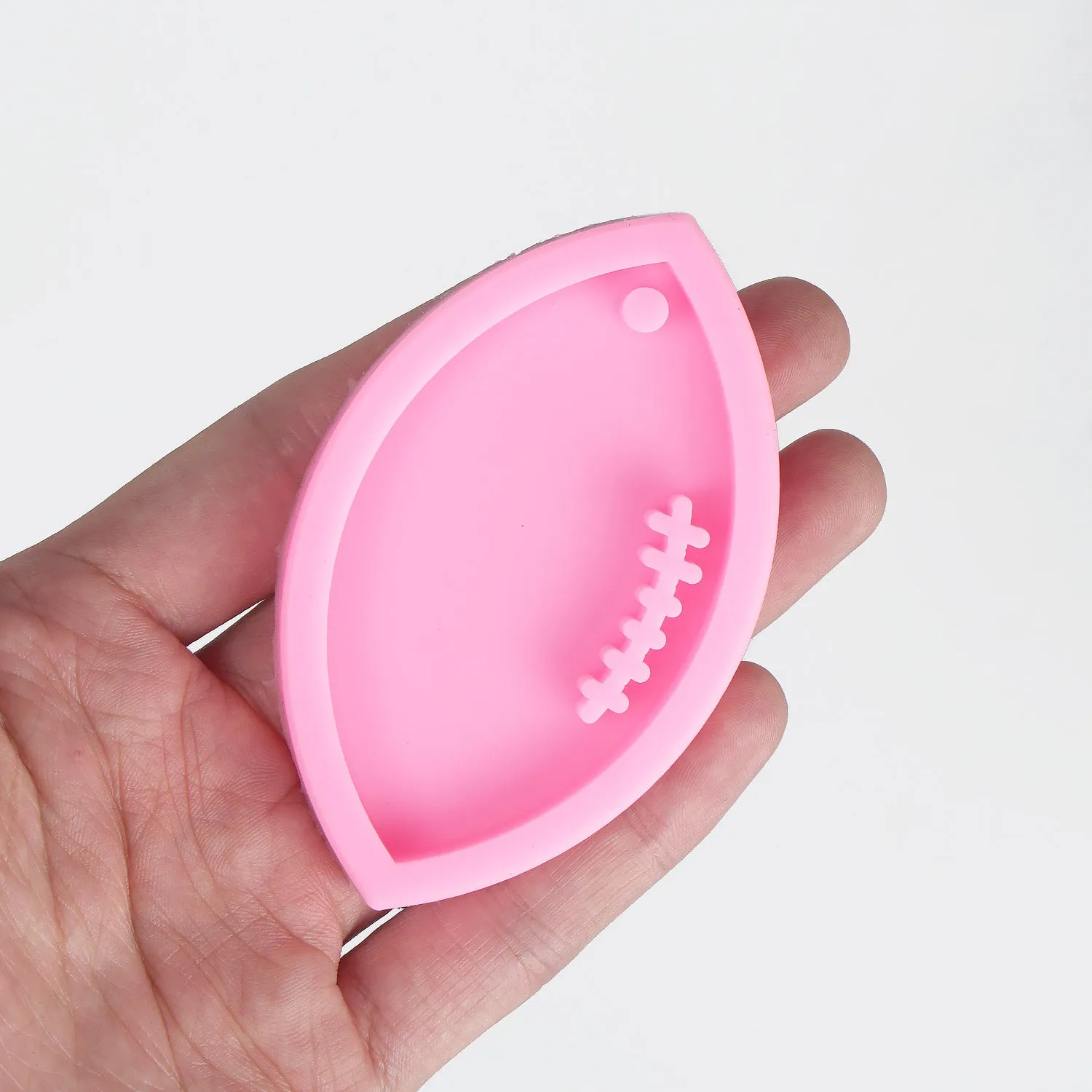 1 Piece DIY Silicone Football Mold For Keychain Sport Keychain Mold For Resin 103360