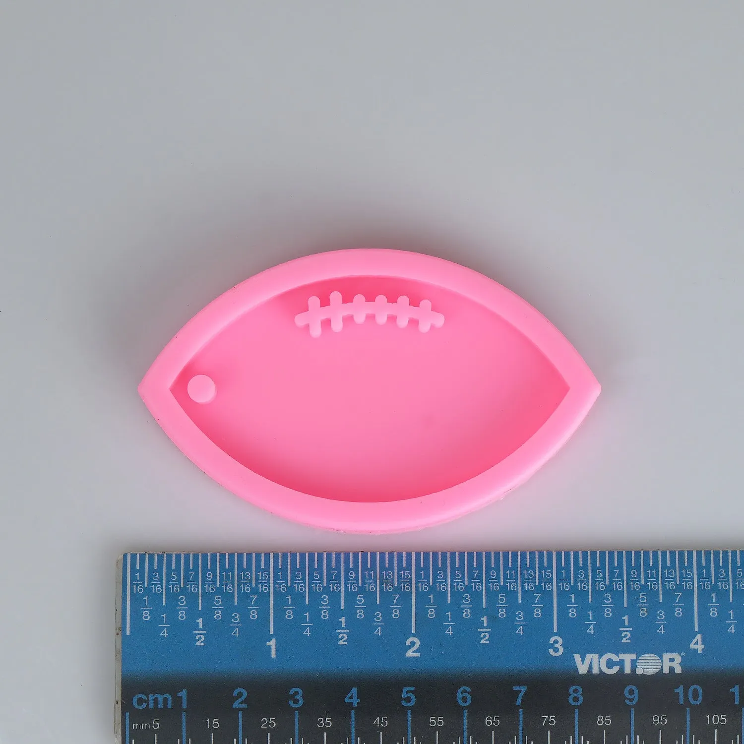 1 Piece DIY Silicone Football Mold For Keychain Sport Keychain Mold For Resin 103360