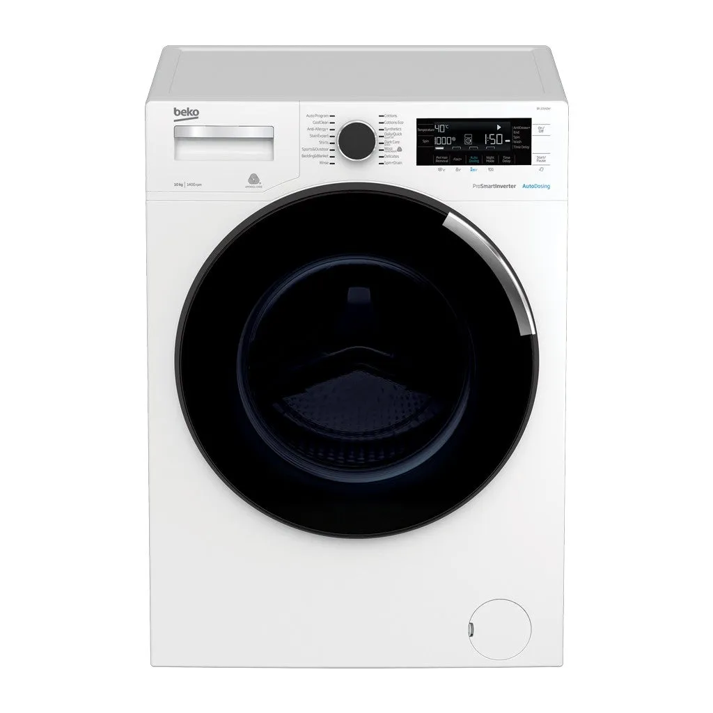 10 kg Front Loading Washing Machine with Autodose