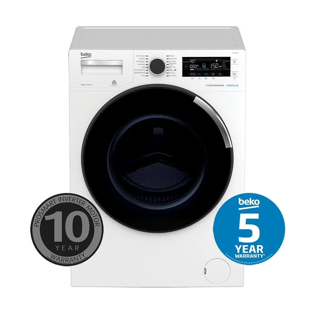 10 kg Front Loading Washing Machine with Autodose