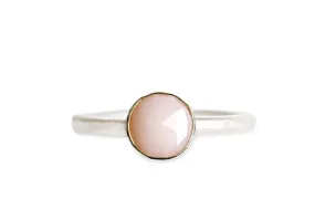 14k   Silver Peruvian Opal Ring