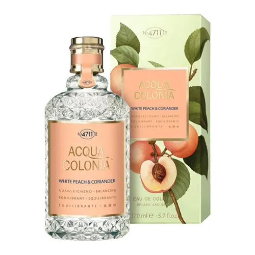 4711 Acqua White Peach & Coriander 170ml EDC for Unisex by 4711