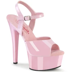 6 Inch Heel GLEAM-609 Baby Pink