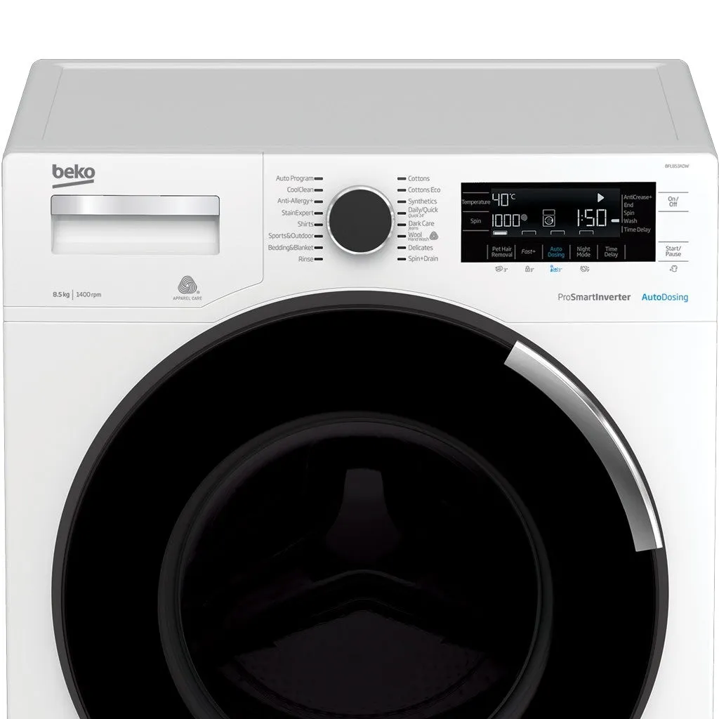 8.5 kg Front Loading Washing Machine with Autodose