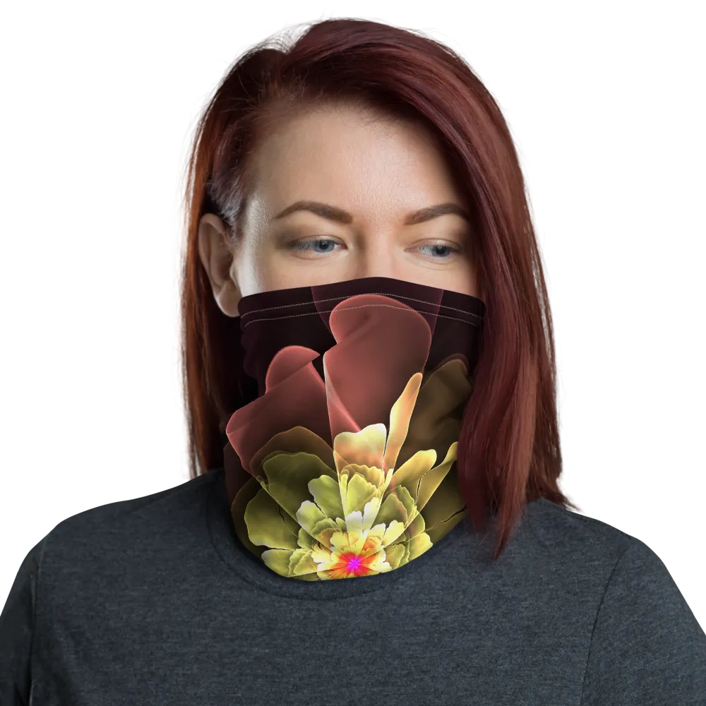 Abstract Flower 04 Neck Gaiter