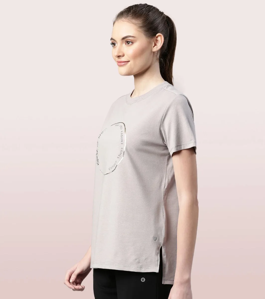 Active Cotton Tee | Short Sleeve Anti-Odour Cotton Tee With Graphic