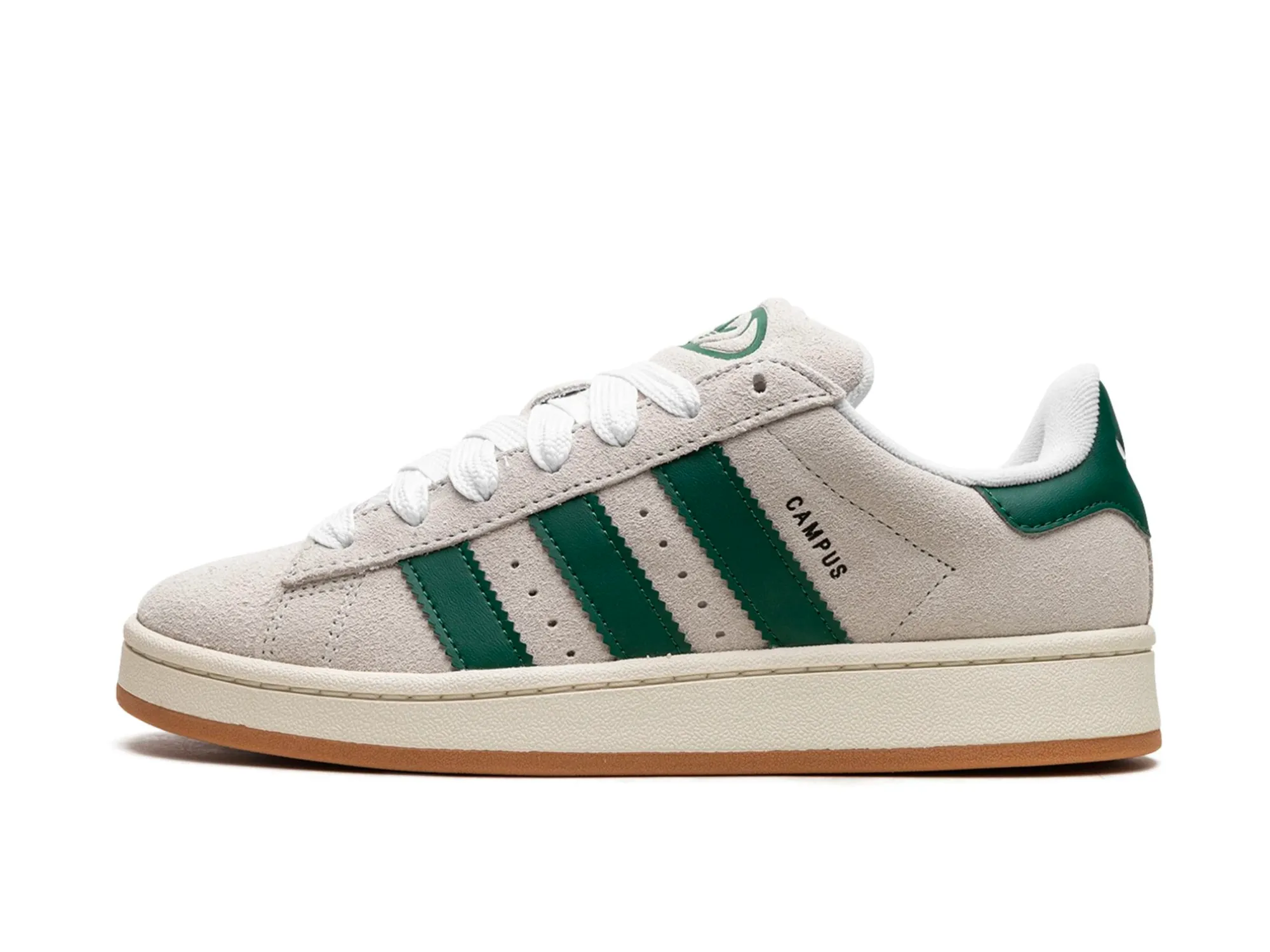 Adidas Campus 00s "Crystal White Dark Green"