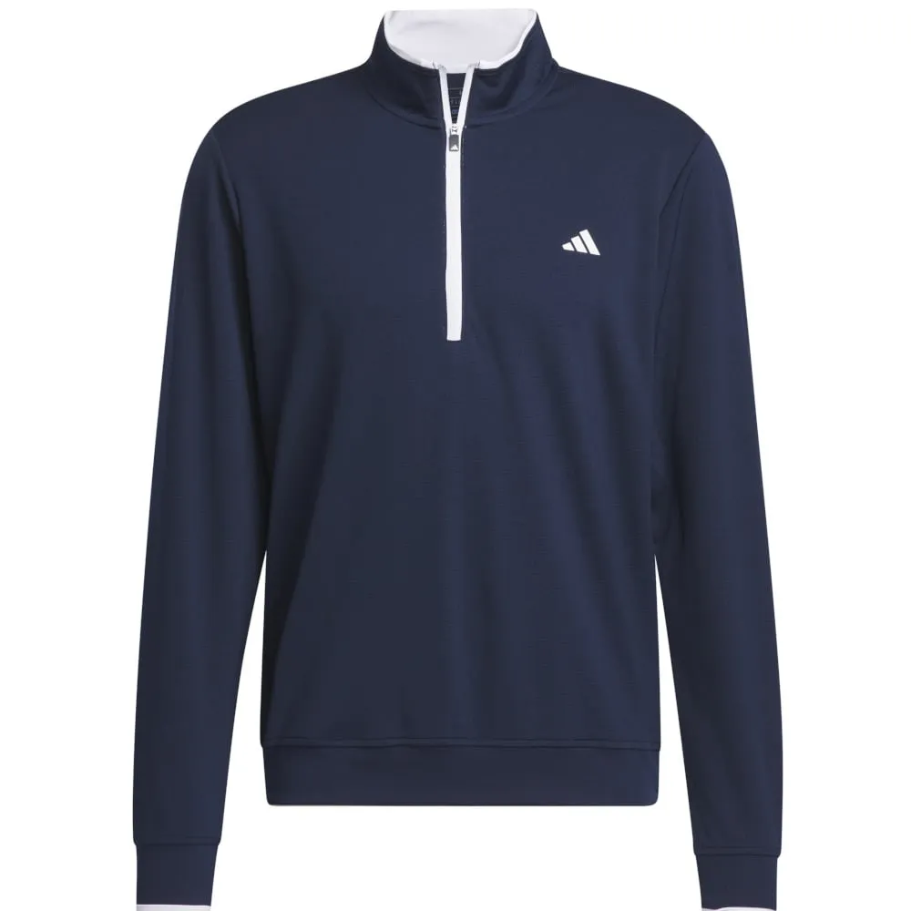 adidas Core Lightweight 1/4 Zip Pullover - Collegiate Navy