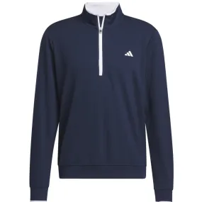 adidas Core Lightweight 1/4 Zip Pullover - Collegiate Navy