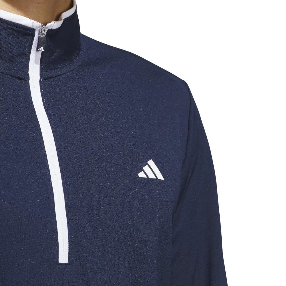 adidas Core Lightweight 1/4 Zip Pullover - Collegiate Navy