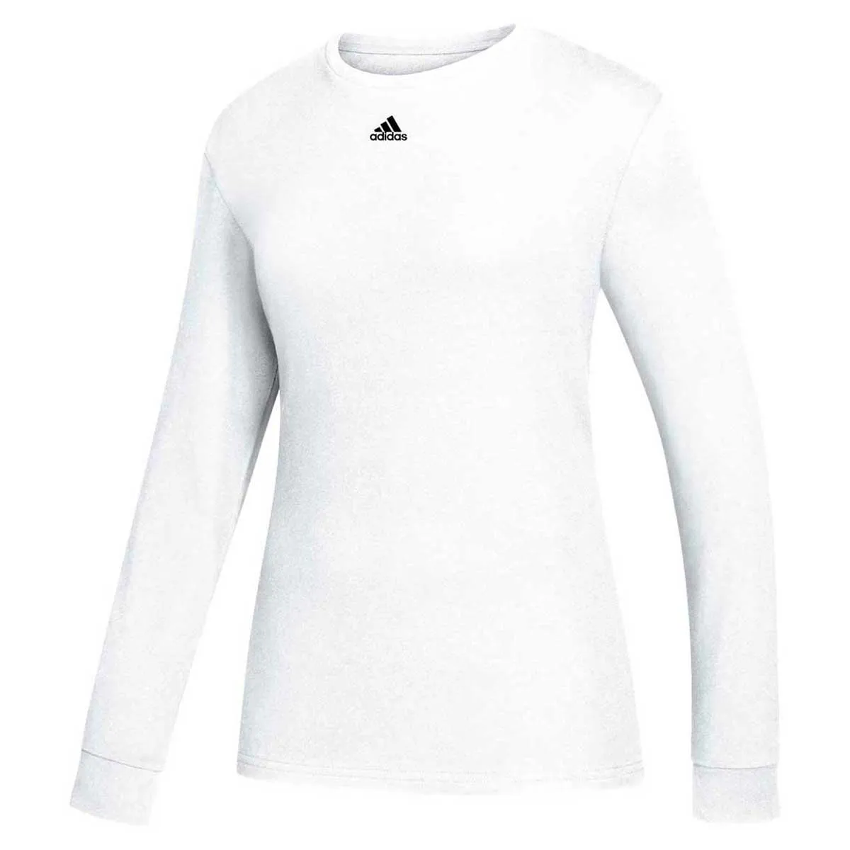 adidas Women's White Amplifier Long Sleeve Tee