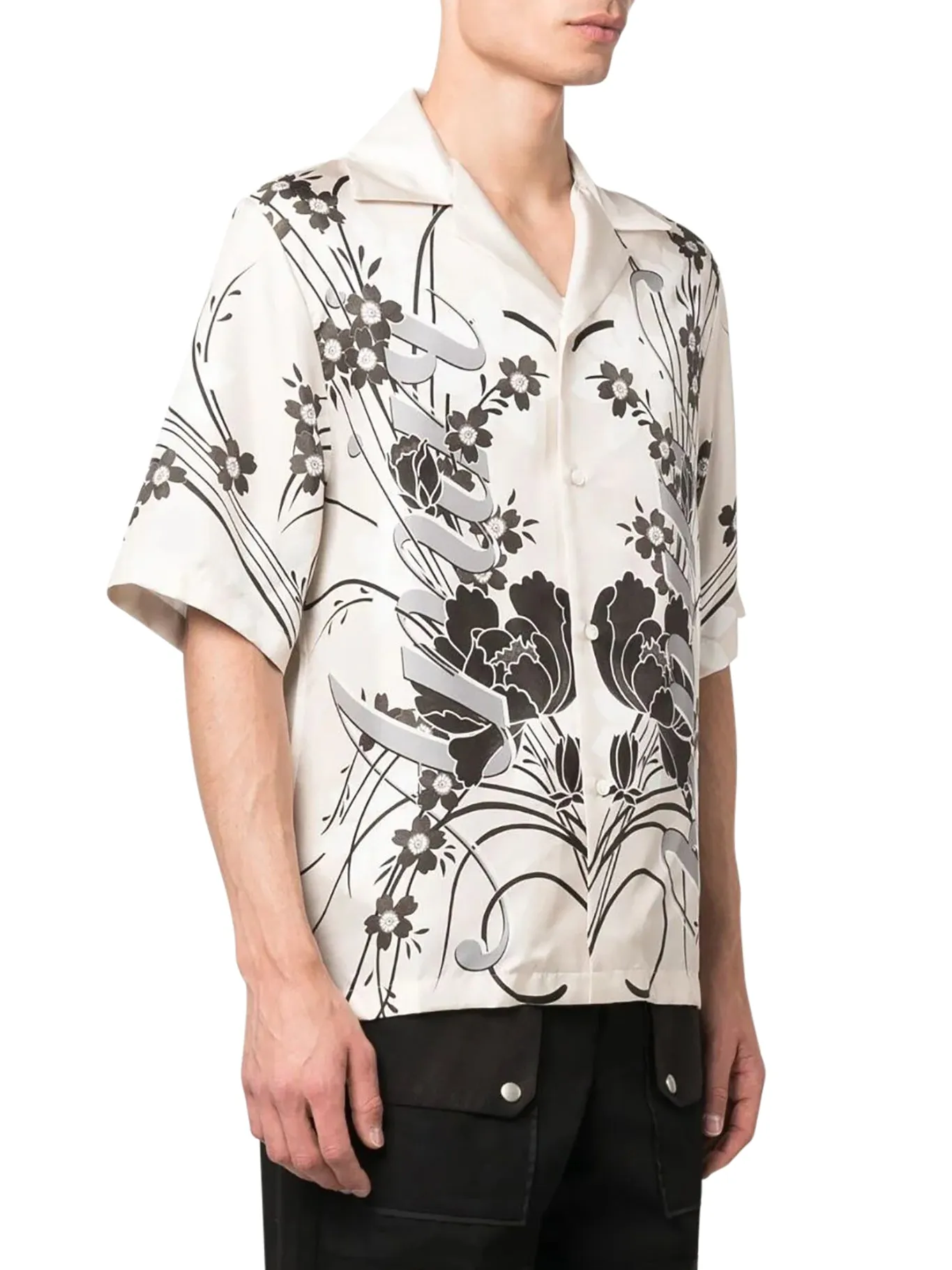 AMIRI FLORAL BOWLING SHIRT