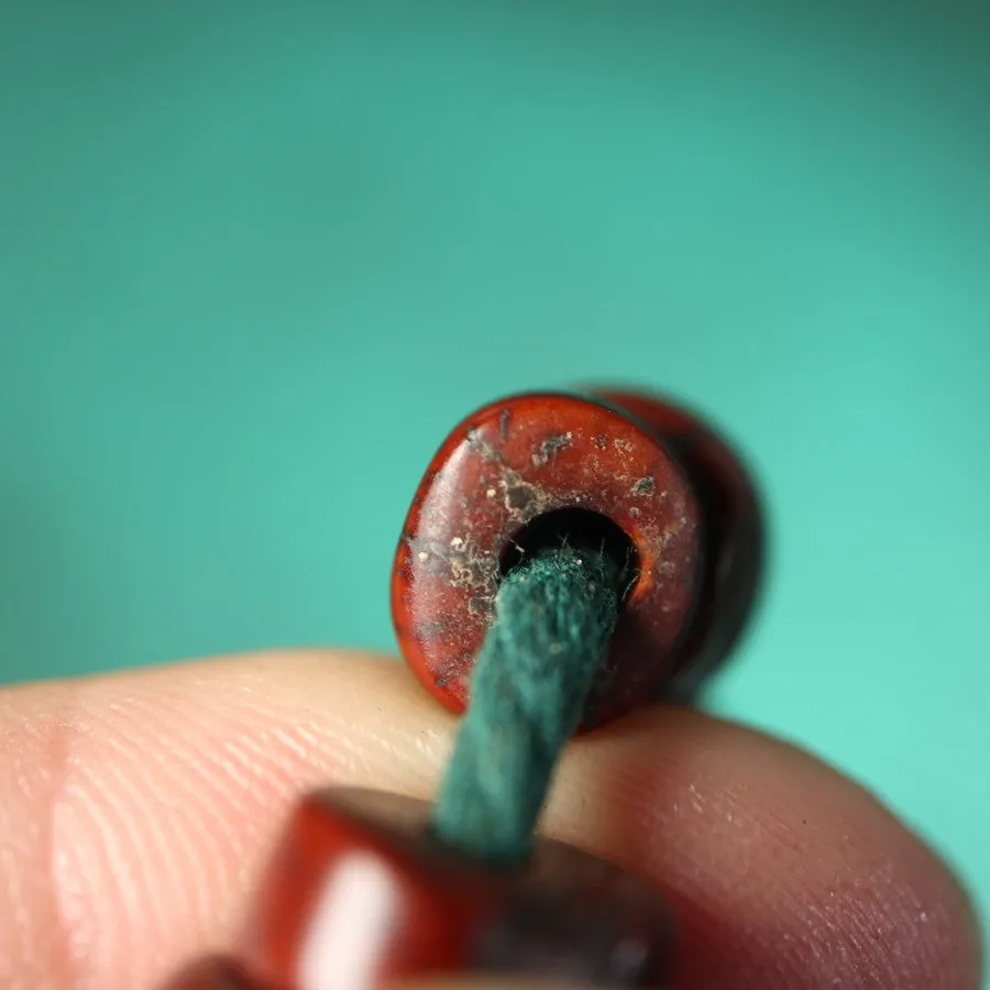 Antique Tibetan Red Bodhi Mala