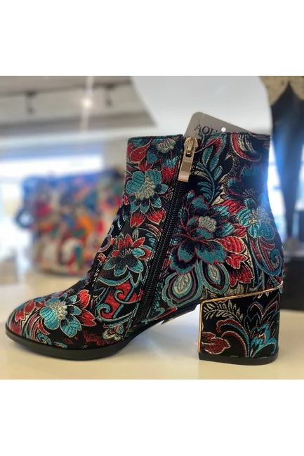 Aqua-Flex Waterproof Ankle Boot - Style Flower Child Too