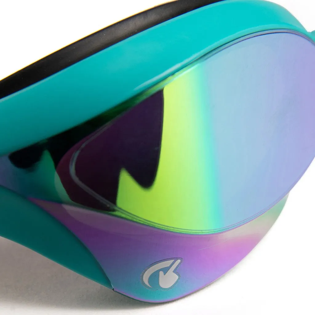 Arena Cobra Ultra Swipe Mirror Racing Goggle | Emerald Peacock