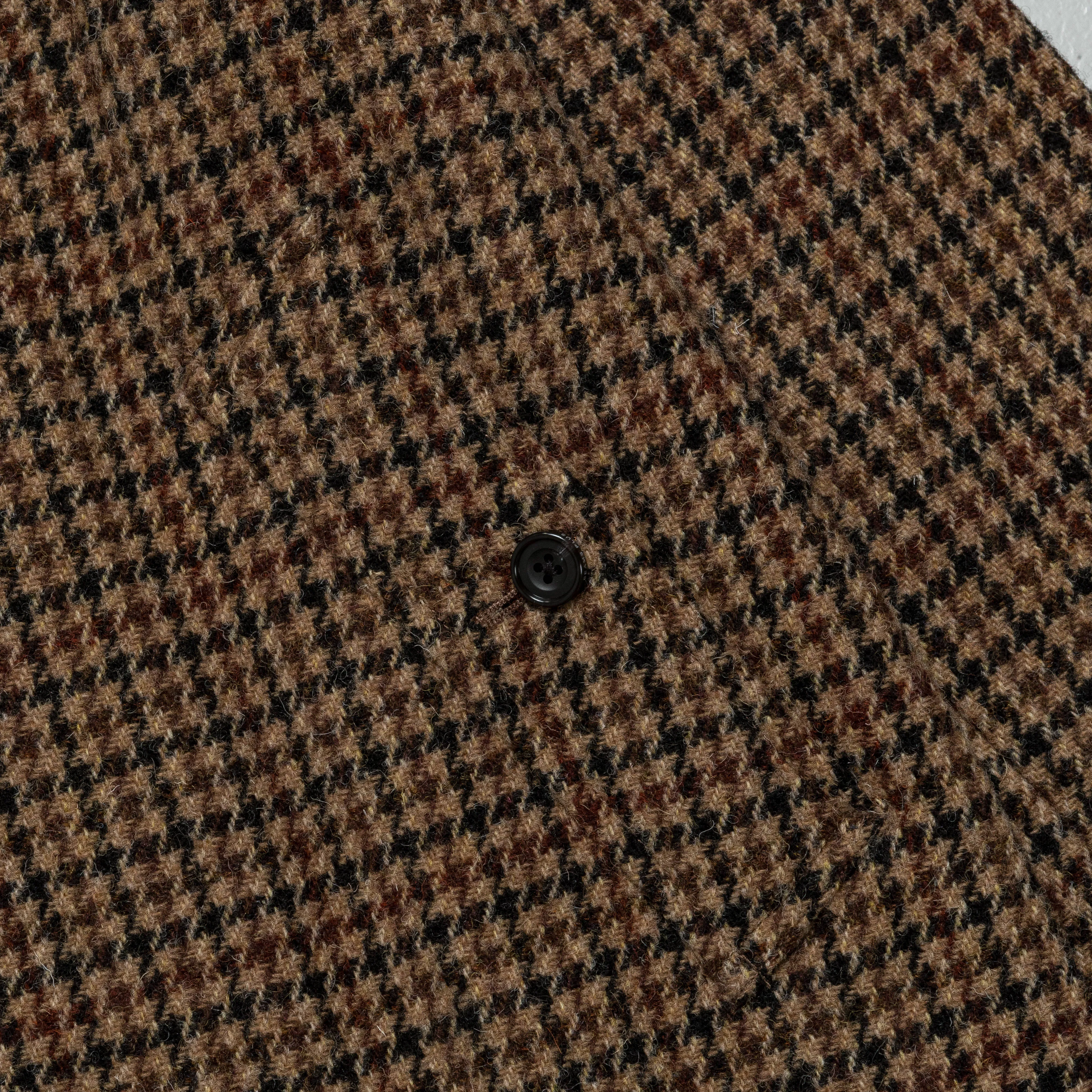 Bal Collar Coat Harris Tweed - Gun Club