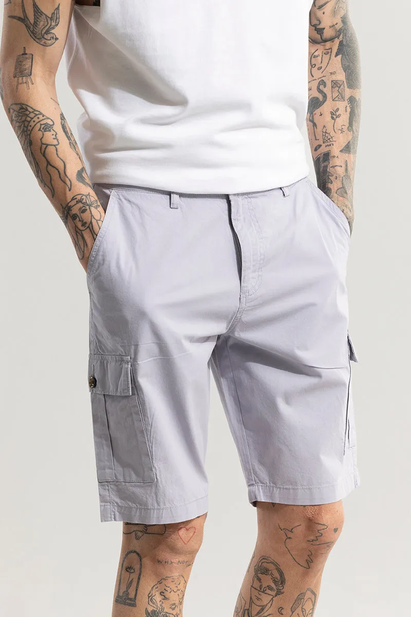 Basic Breeze Light Grey Shorts