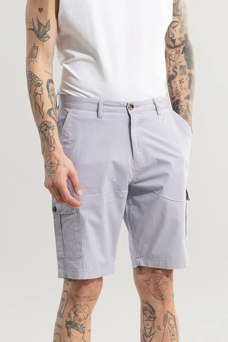 Basic Breeze Light Grey Shorts