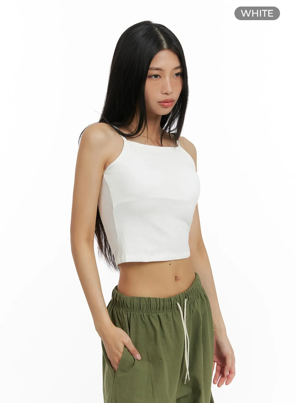 Basic Cotton Crop Cami Top CA423