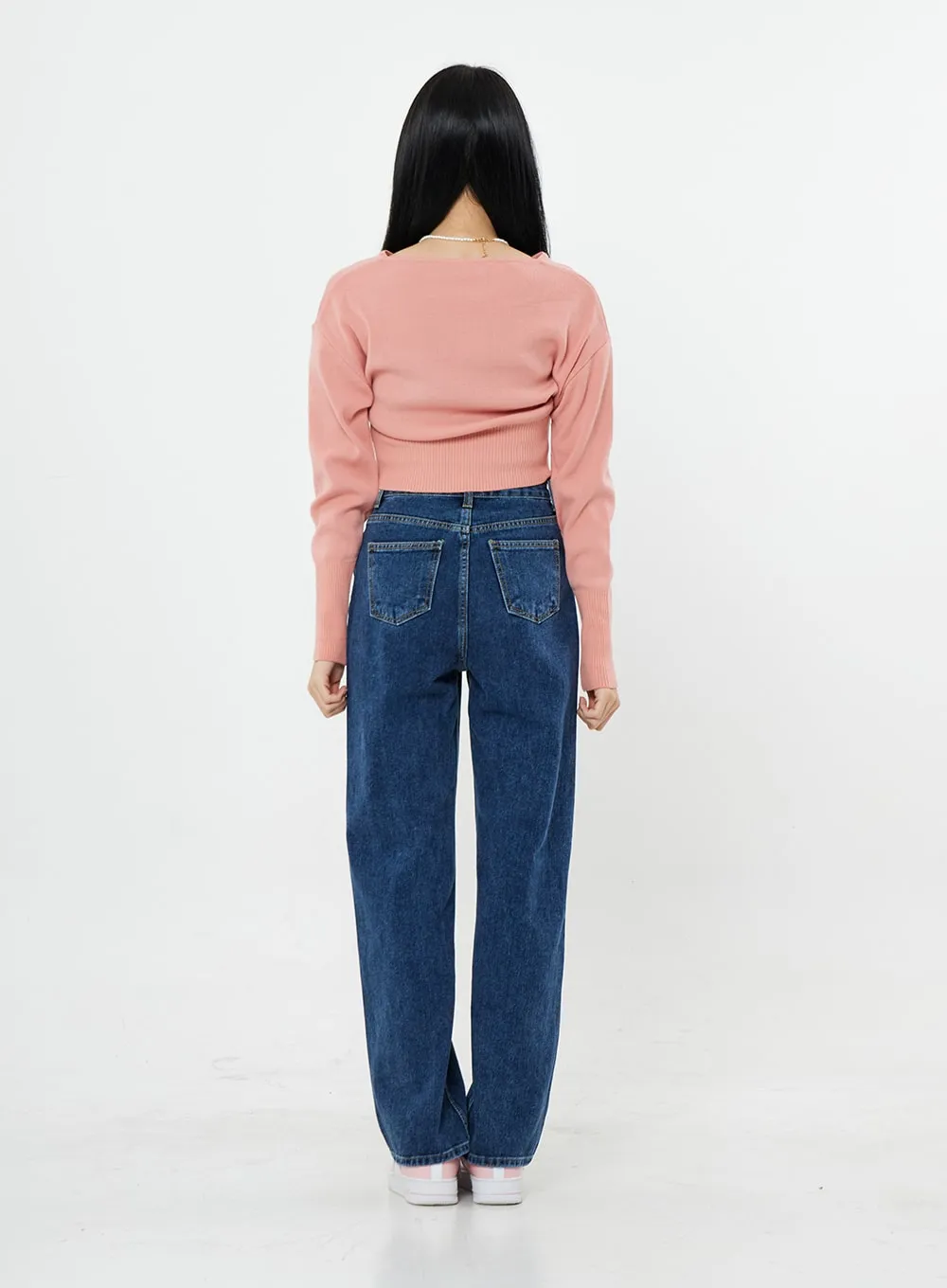 Basic Long Denim Pants BS28