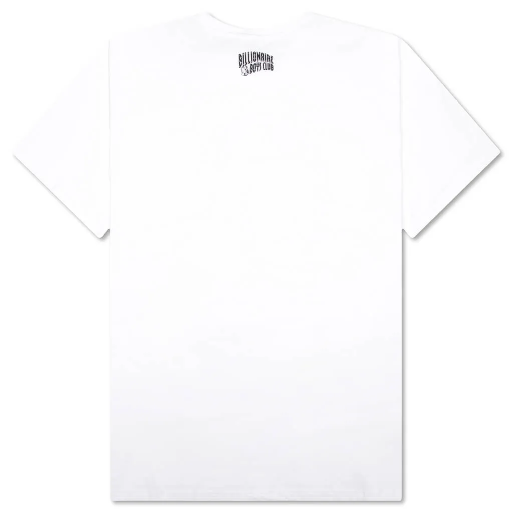 BB Scribbled S/S Tee - White