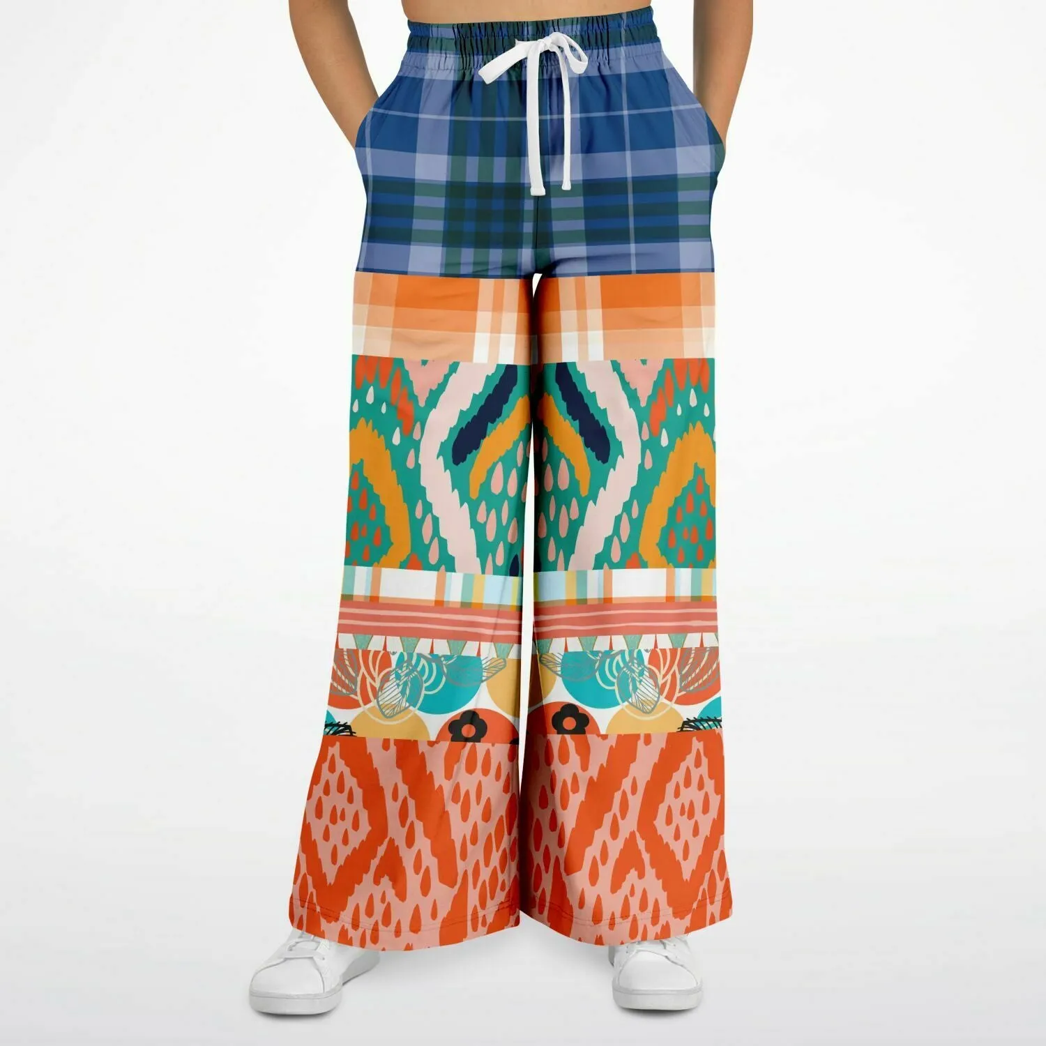 Billie Jean Eco-Poly Stretchy Phat Bellbottoms