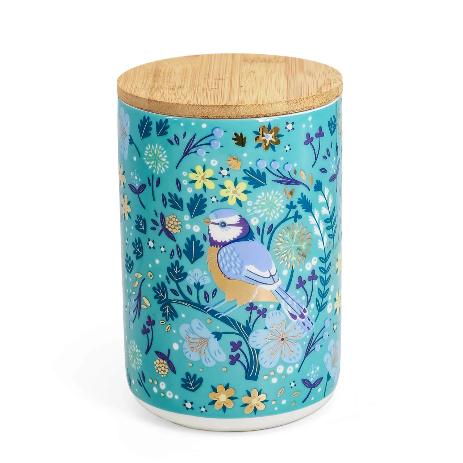 Birdy Gold Tit Storage Jar