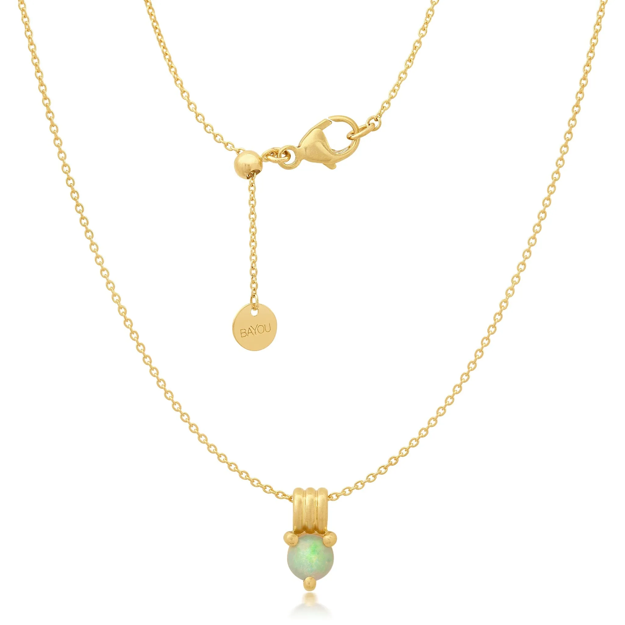 Birthstone Triple Orbit Necklace