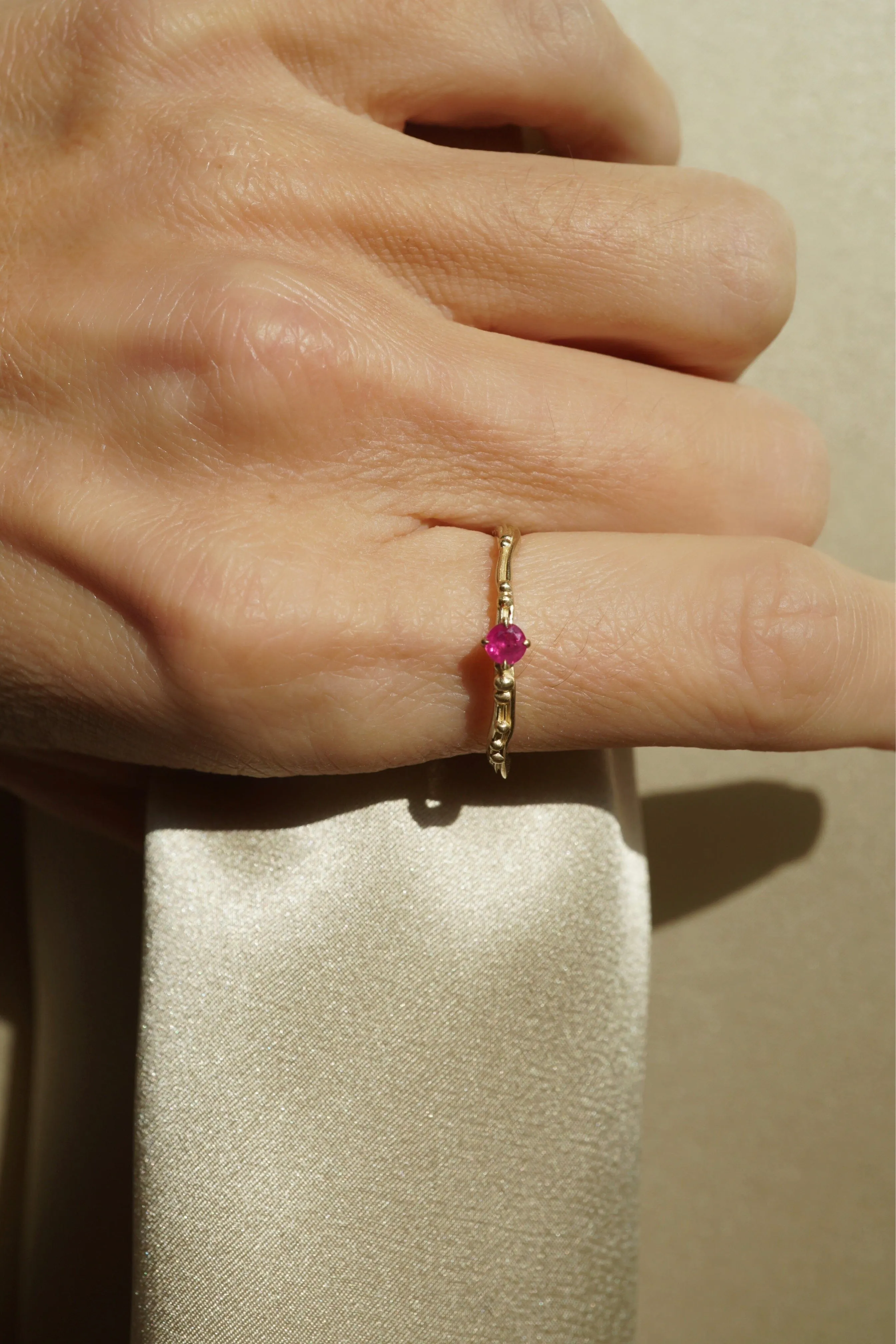 Birthstone Water Ring