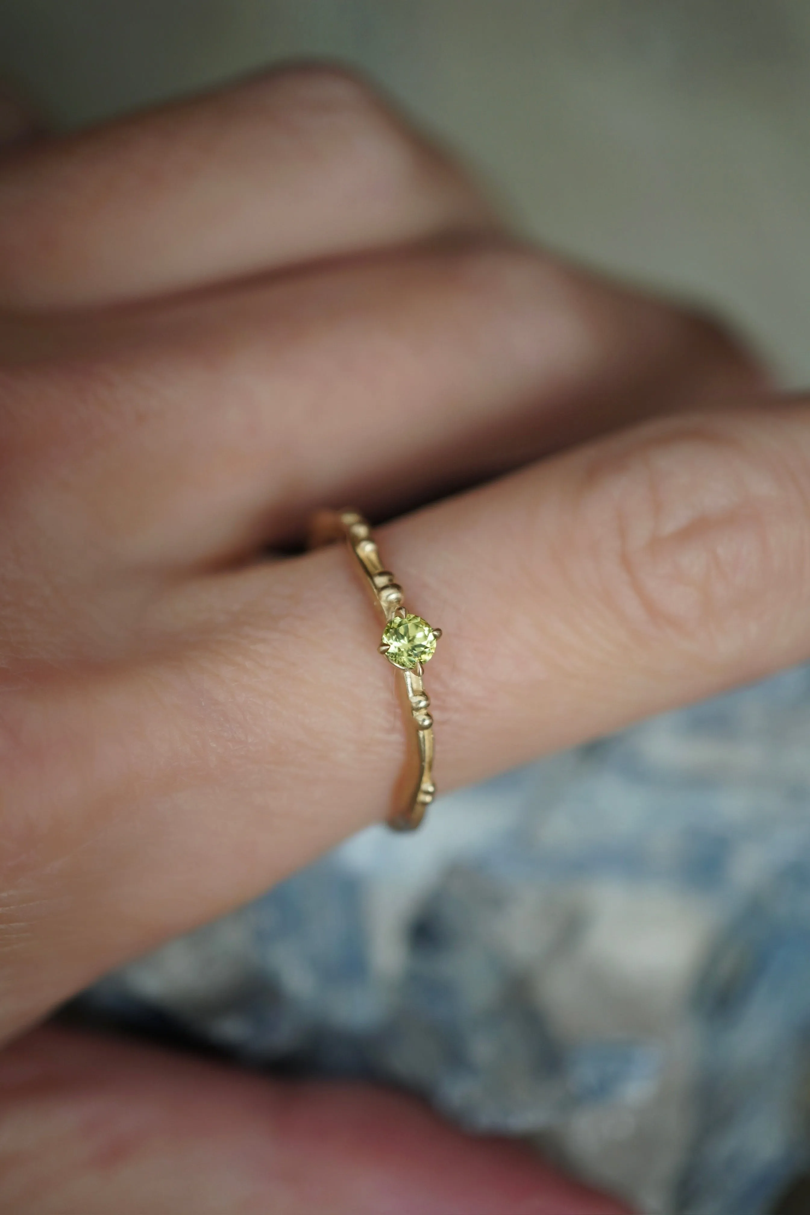 Birthstone Water Ring