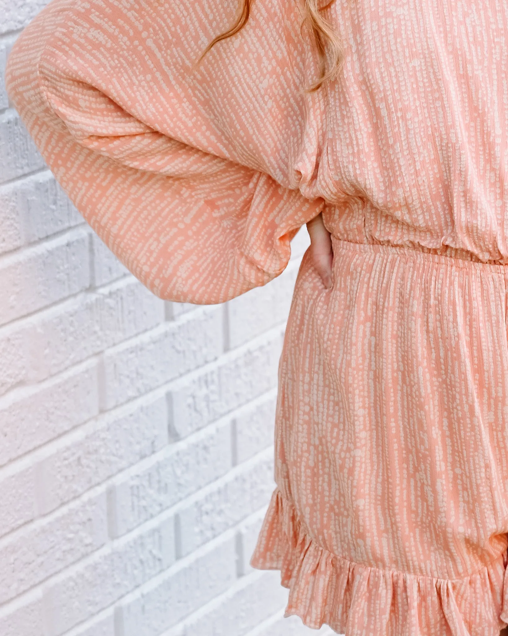 Blushing Pink Romper