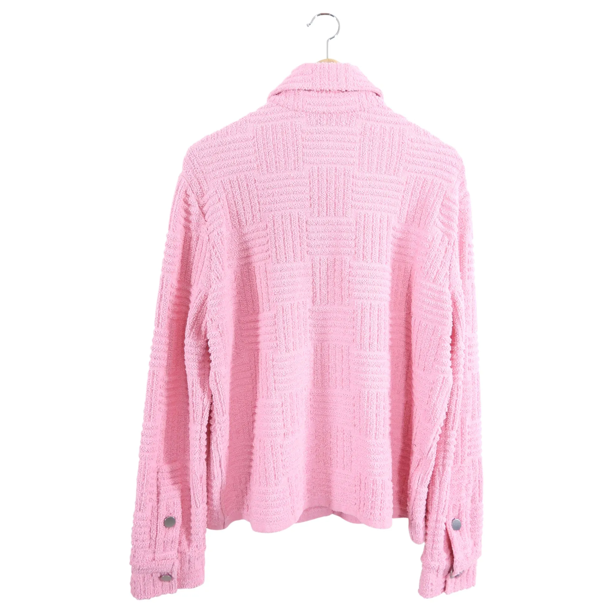 Bottega Veneta Pink Terry Button Down Shirt - M (6/8)