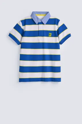 BOYS STRIPER POLO