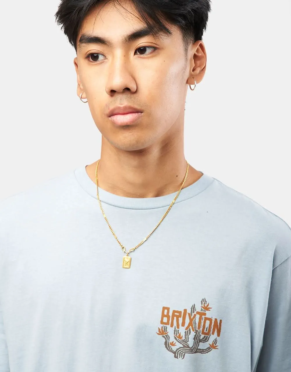 Brixton Valley T-Shirt - Dusty Blue