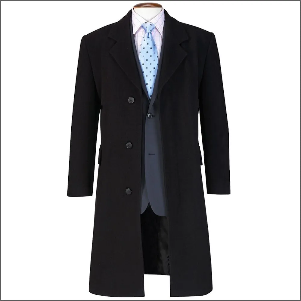 Brook Taverner Bond Wool Cashmere Overcoat<>