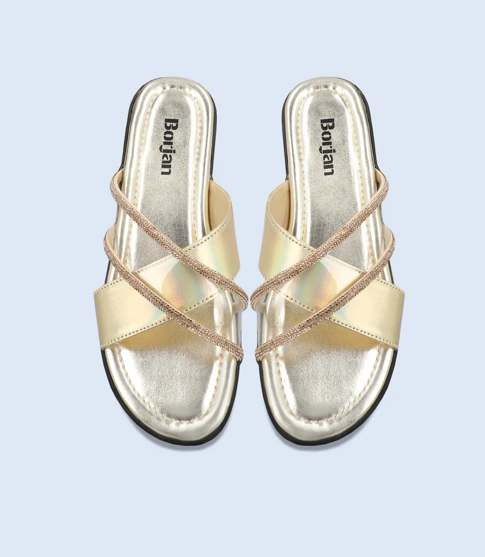 BW9200-GOLDEN-Women Slipper