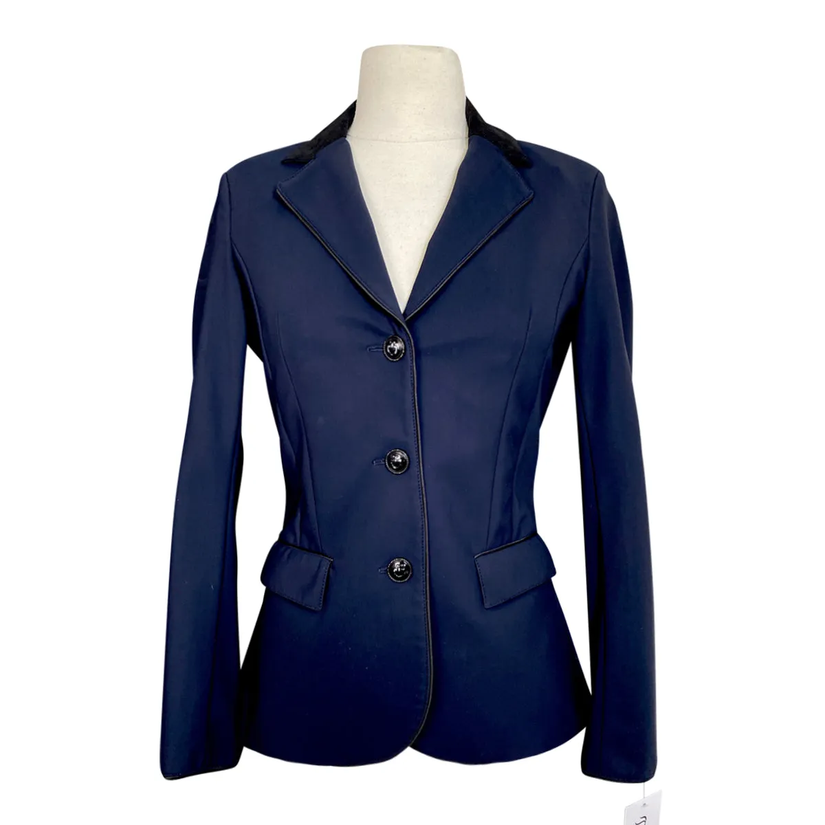 Cavalleria Toscana 'GP' Competition Jacket in Navy - Women's IT 40 (US 6)