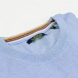 Cavani Men's Knitwear Sky Crewneck