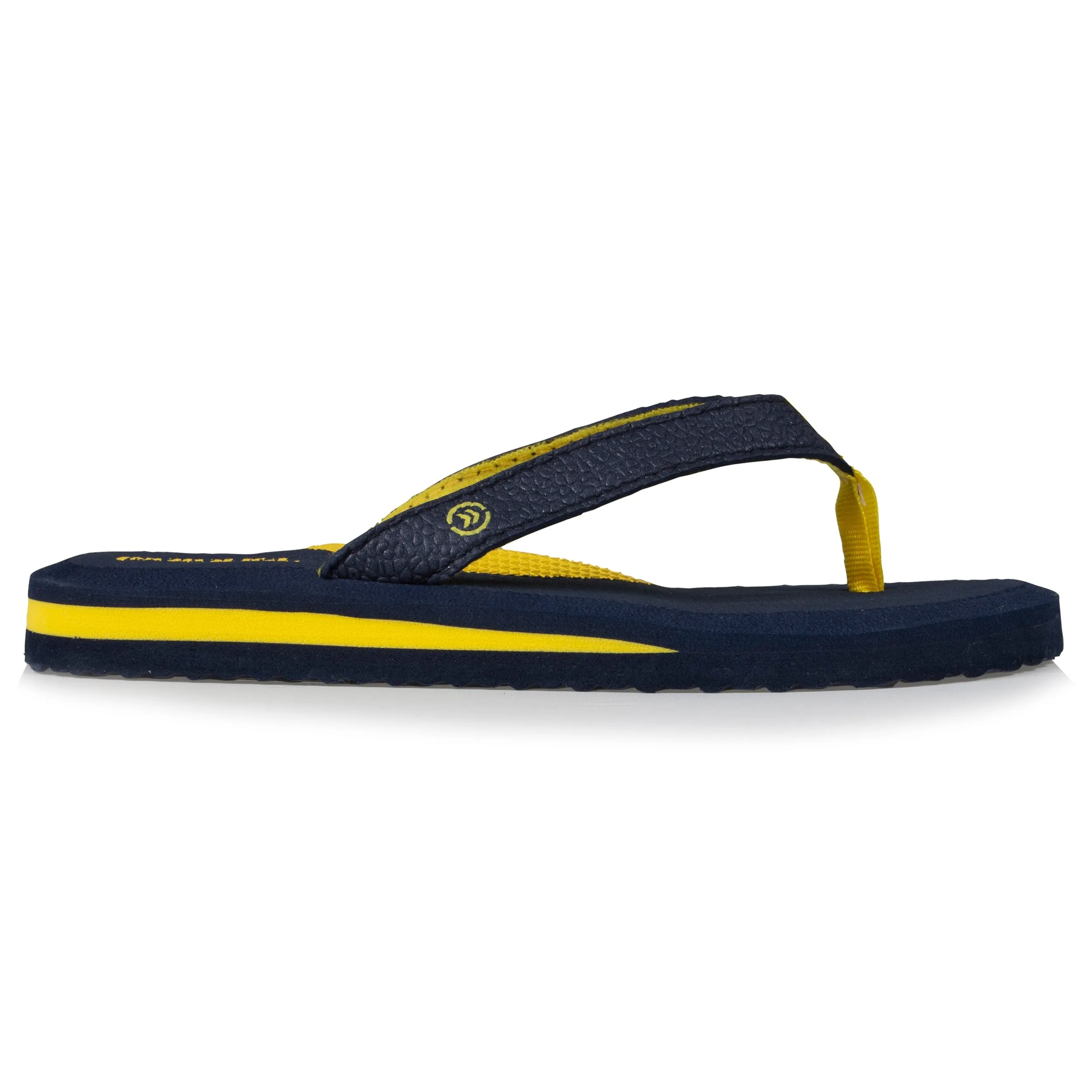 Chaussures Tongs Enfant confort Marine/Jaune