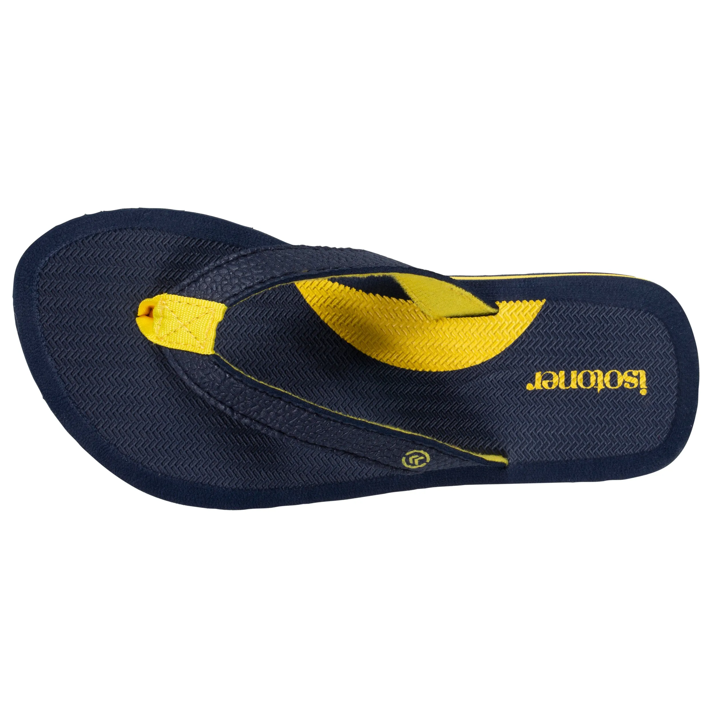 Chaussures Tongs Enfant confort Marine/Jaune