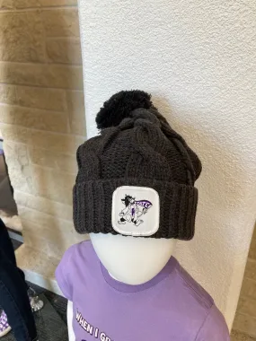 Chunky Knit Beanie w/Pom - Willie