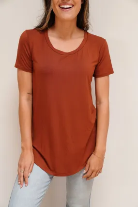 CJ's Favorite Scoop Neck Tee