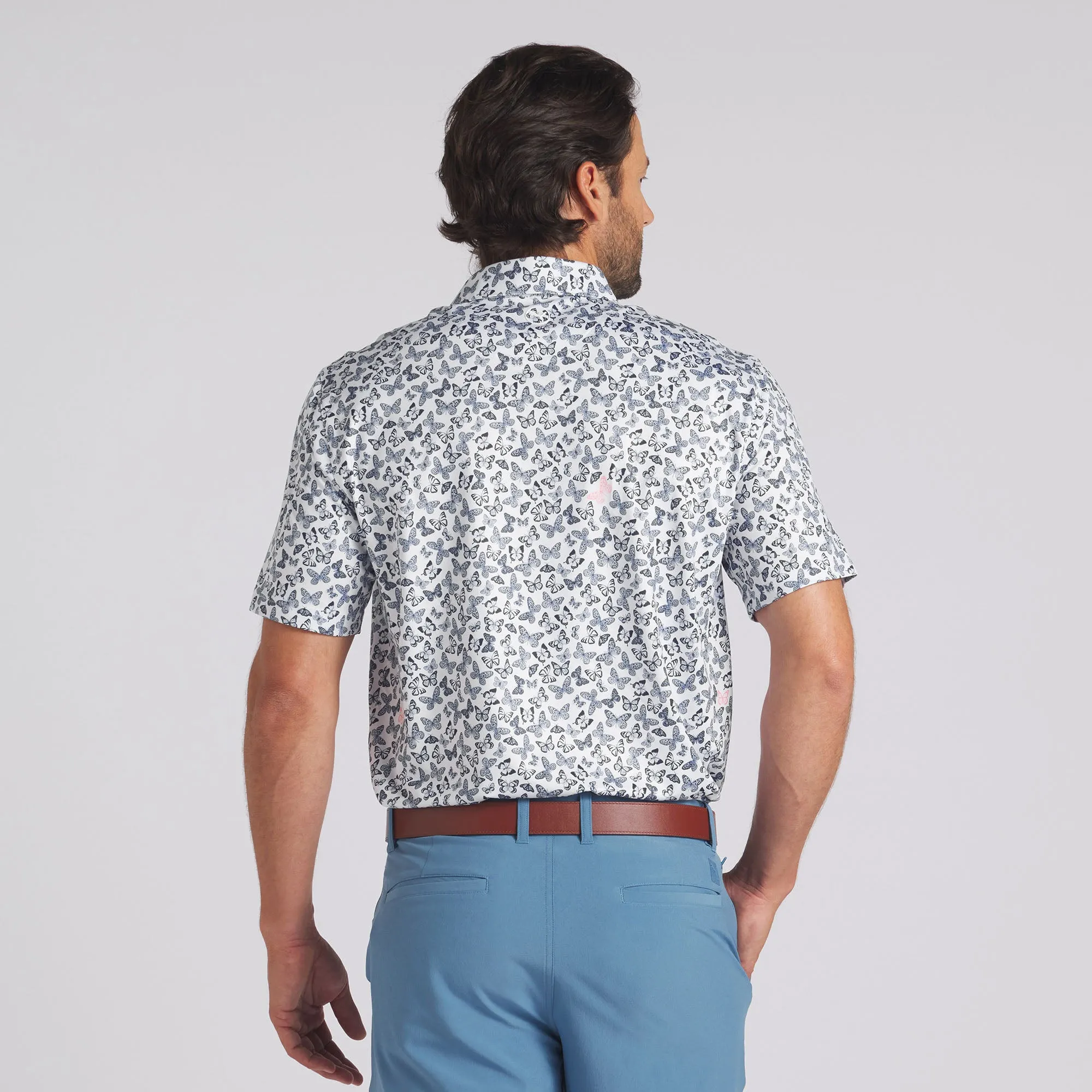 CLOUDSPUN Butterflies Golf Polo