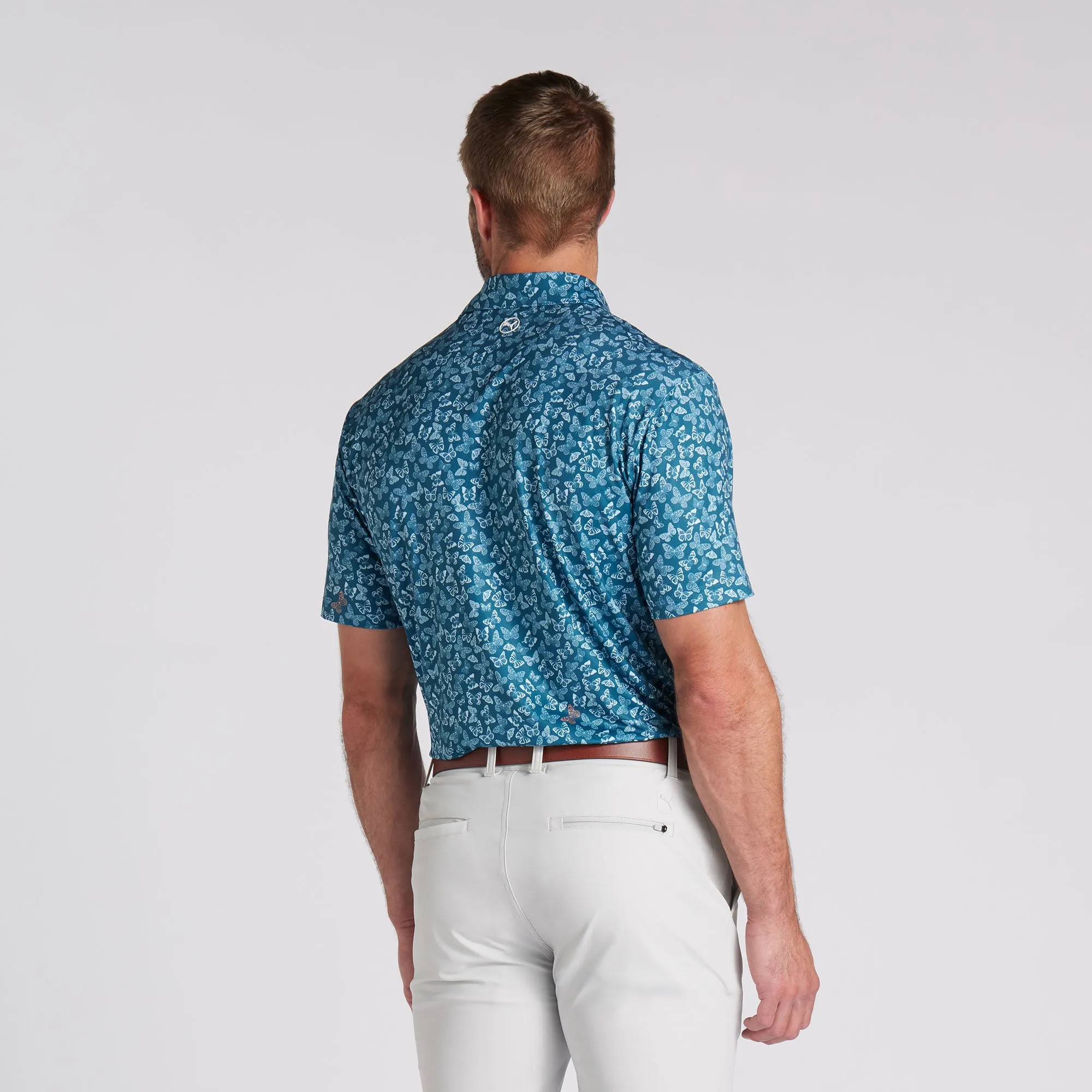 CLOUDSPUN Butterflies Golf Polo