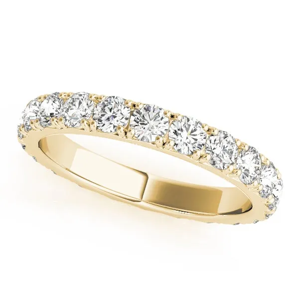 CUPID 1.5 Carat Diamond Eternity Band in 14K/ 18K/ Platinum GIA Graded 7 pointer G Color SI1 Clarity By Mike Nekta SIZE 5