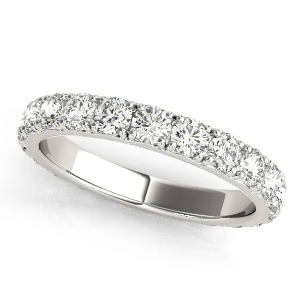 CUPID 1.5 Carat Diamond Eternity Band in 14K/ 18K/ Platinum GIA Graded 7 pointer G Color SI1 Clarity By Mike Nekta SIZE 5