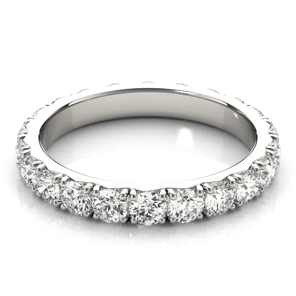 CUPID 1.5 Carat Diamond Eternity Band in 14K/ 18K/ Platinum GIA Graded 7 pointer G Color SI1 Clarity By Mike Nekta SIZE 5