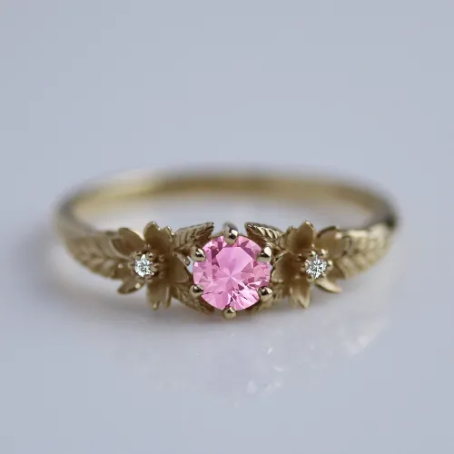 Custom Sakura Ring  1644.00